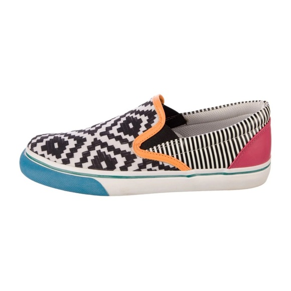 Sophia Webster Colorful Slip-On Sneakers size 6.5 - Picture 11 of 11